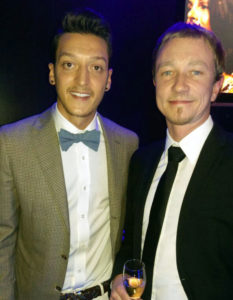 Mesut Özil und Derk Hoberg