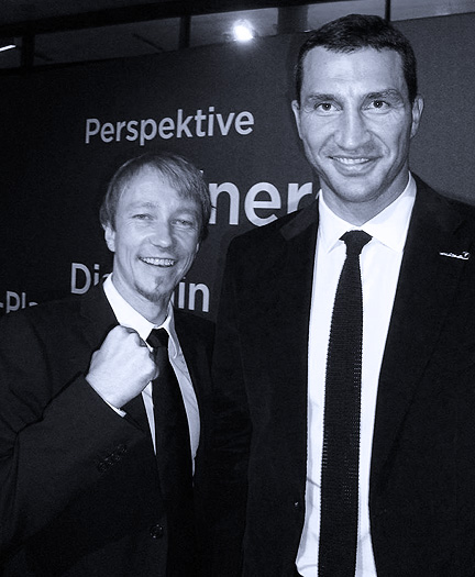 Derk Hoberg und Wladimir Klitschko